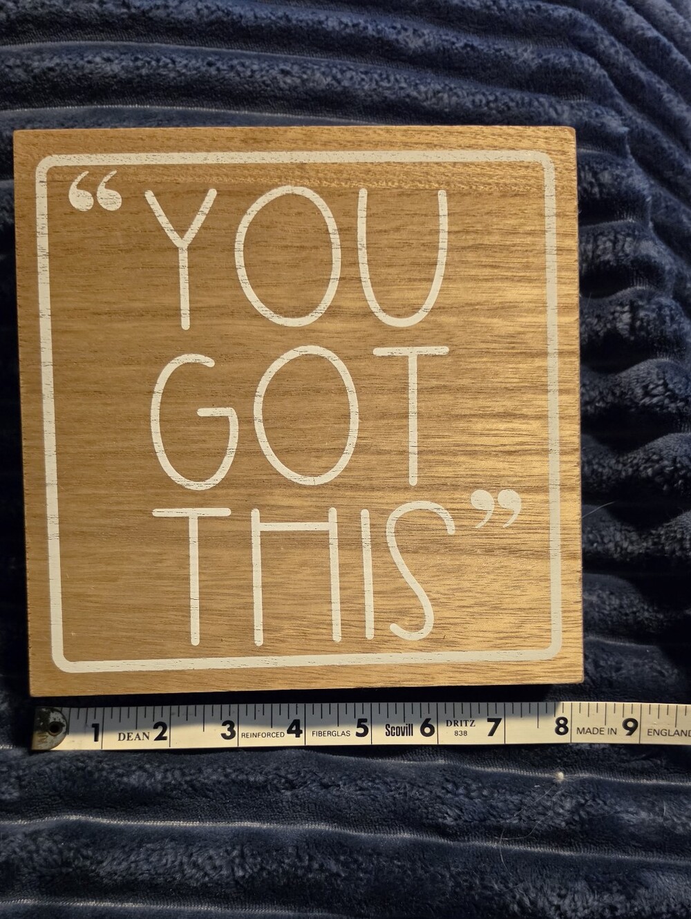 You Got This Wood Wall Sign - White Lettering
